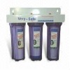 Europea Type Three Stages Water Filter with Block Active Carbon and PP/CTO/UDF Filter