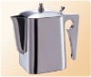 European stainless steel square coffee pot