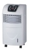 Evaporative air cooler with powerful wind