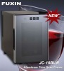 FUXIN:JC-16BLW.Thermoelectric refrigerated wine storage hold 6 bottles /electronic wine chiller