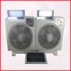 Factory direct sell AC&Solar Fan with 2 Tuber