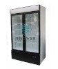 Fan cooling upright glass door showcase freezer