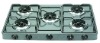 Fast food gas cooker with 5 burners