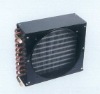 Fin-wind cooling condenser