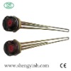 Flanged immersion heater