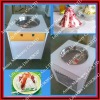 Flat Pan Fried Ice Machinery/0086-13633828547