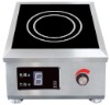 Flat head electromagnetic desktop stove (knob)
