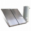 Flat panel solar collector