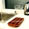 Flexible heart shape silicone chocolate mould