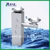 Floor Standing Stainless Steel Drinking Water Fountain (2 basins)