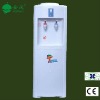 Floor standing bottled water cooler without cabinet