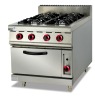 Free standing Stainless Steel Cooking Gas Range with Oven GH-787A