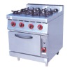 Free standing Stainless Steel Gas Range with Oven GH-787A