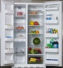 French door refrigerator with ice maker