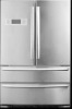 French door side by side no frost refrigerator