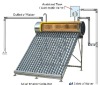 Fresh Solar Water Heater with 30M Copper Coil Inside