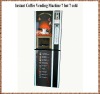 Full-automatic coffee vending machine for 7 hot/7 chilled drinks
