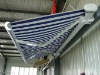Full cassette Awning - folding arm sunshade - arm with lamp LCF