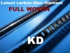 Full woven carbon fiber heating element