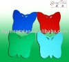 Funny butterfly silicone coaster