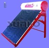 Galvanized steel solar water heater with assistant tank