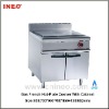 Gas French Hot-Plate Cooker With Cabinet
