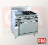 Gas Oven Range With Griddle