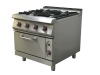 Gas Range With 4- Burner and Oven