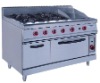Gas Range with 4 burner and griddle and oven