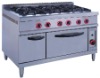 Gas Range with 6 burner and oven GH-997A