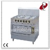 Gas Stove 6-Burners & Electric Oven