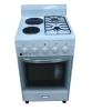 Gas-electric oven