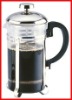 Glass Coffee Plunger Mug