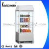 Glass Door Desk Top Refrigerator Showcase LSC-70