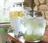 Glass Drink Dispenser with water faucet10
