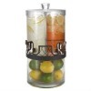 Glass Drink Dispenser with water faucet124