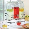 Glass Drink Dispenser with water faucet49