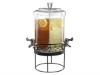 Glass Juice Dispenser with water faucet231