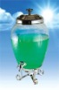 Glass Liquor Dispenser with water faucet326