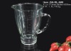 Glass juicer jug