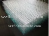 Glassfiber filter material for coating industrial