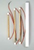 Gold heater tube and gold coated heater tube
