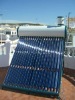 Gravity low pressure solar water heater