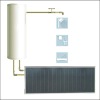 Great of pressurized black chrome heat pipe solar water heater(80L)