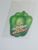 Green Peper  fridge magnet /promotional fridge magnet in vegetable style