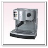Ground powder filter Coffee Machine with drip tray