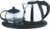 HOT!1.2L 2 IN 1 combination  stainless steel electric water kettle