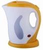 HOT!1.2L attractive plastic electric tea pot/ electric plastic kettle
