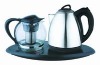 HOT!1.5L 2 IN 1 combination  stainless steel electric water kettle