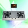 HOT!!!70cm built in glass/ss two 2 burner gas cooker cooktop gas stove gas hob model 828SC101ZI